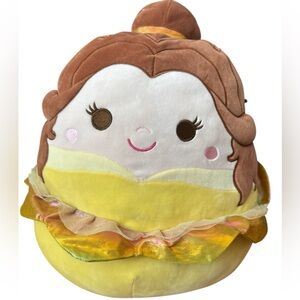 Belle 18” Jumbo Squishmallow Beauty And‎ The Beast Disney Princess Plush